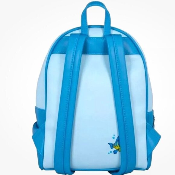 NWT Disney Exclusive Little Mermaid Stained Glass Mini Bag Backpack - Picture 11 of 12